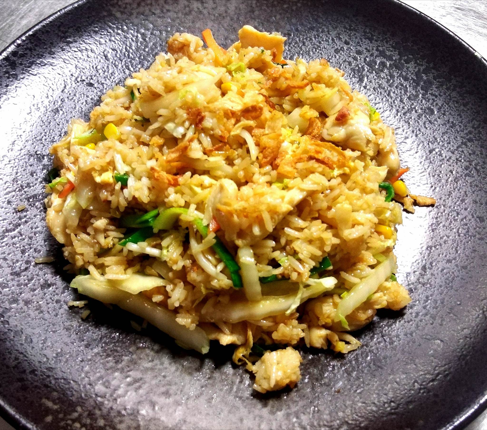Gebratener Reis (vegetarisch)
